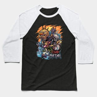 Chibi Metal Baseball T-Shirt